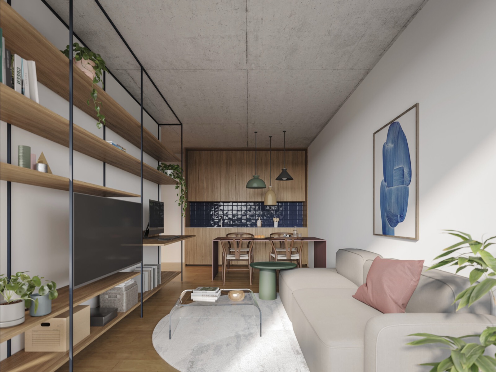 Interior del proyecto Habitual Belgrano