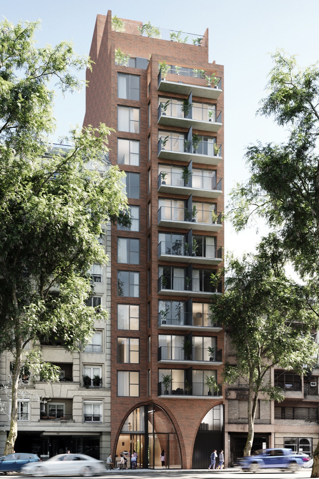 Fachada de Mine Ayacucho en Recoleta